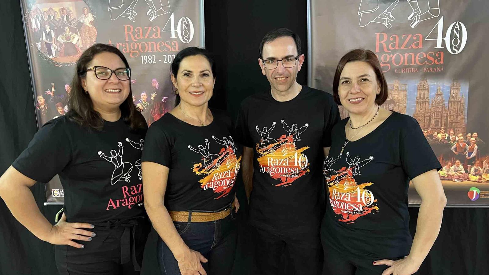 Maureen Nascimento, Blanca Hernando Barco, Ricardo Navarro y Ana Paula Machado, componentes activos con más antiguedad