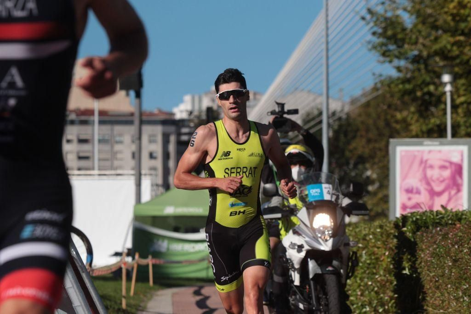 El vigués Antonio Serrat es el nuevo subcampeón de España de triatlón en distancia sprint.