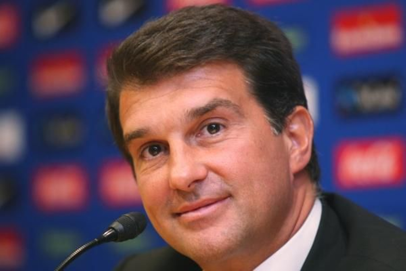 El presidente del FC Barcelona, Joan Laporta (Foto: EFE)