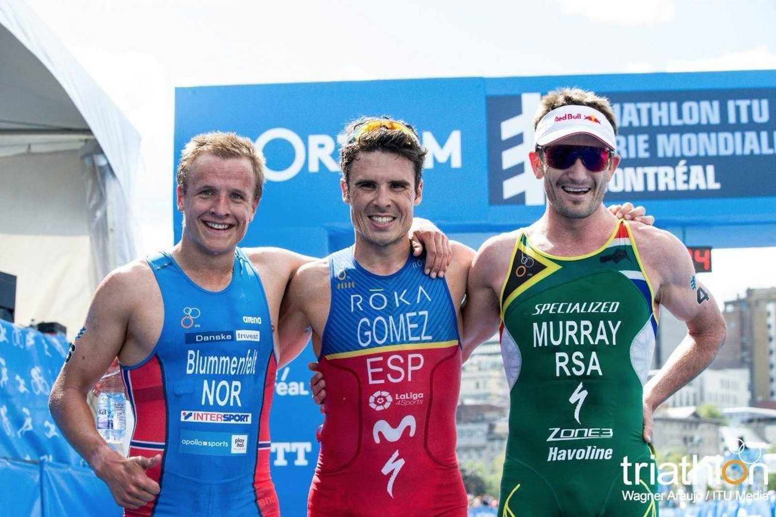 El ferrolano fue el más rápido por delante del noruego Blummenfelt y del sudafricano Richard Murray.