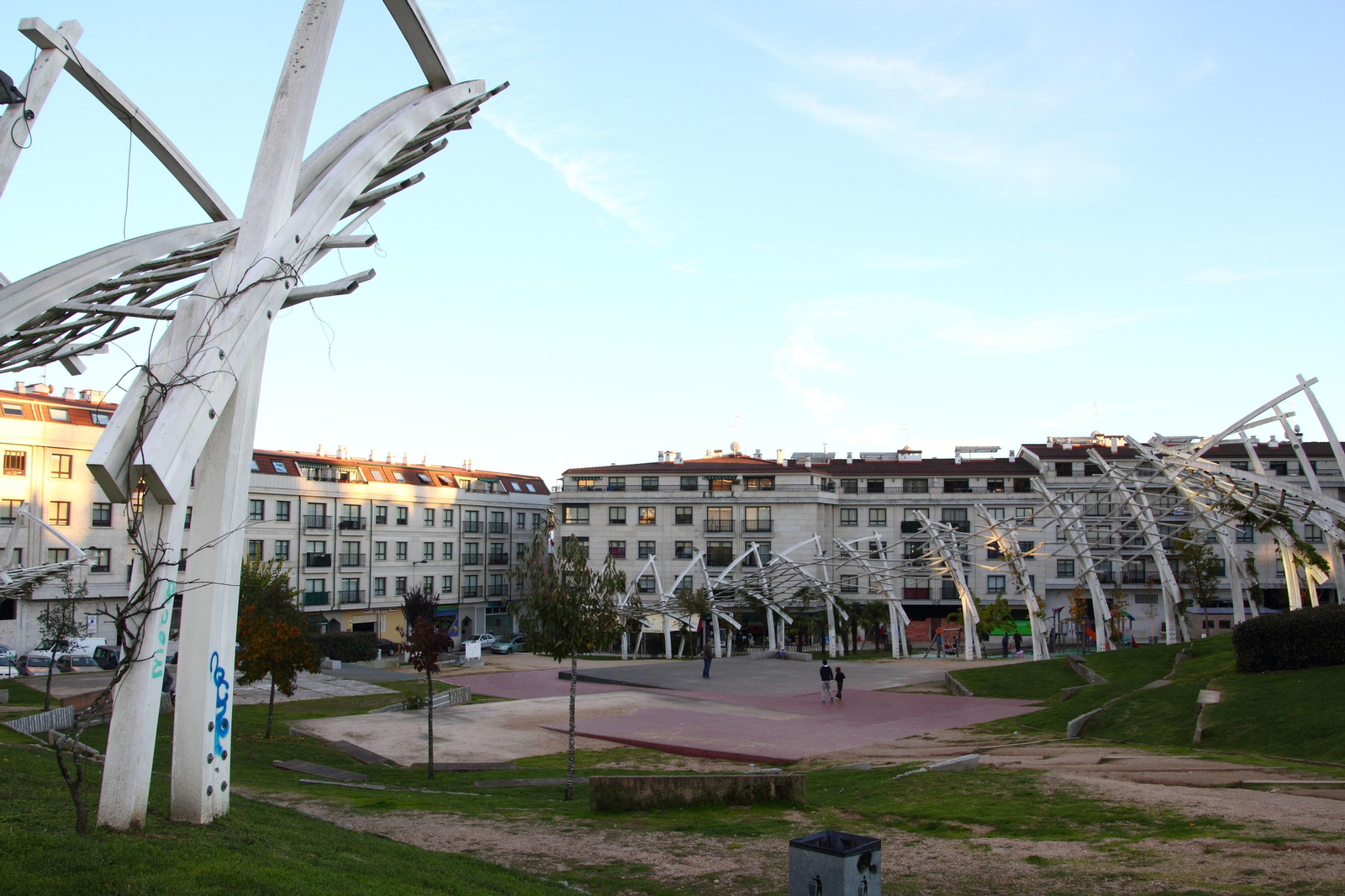Parque Raíña Aragonta objeto de las expropiaciones de los terrenos necesarios para su acondicionamiento.