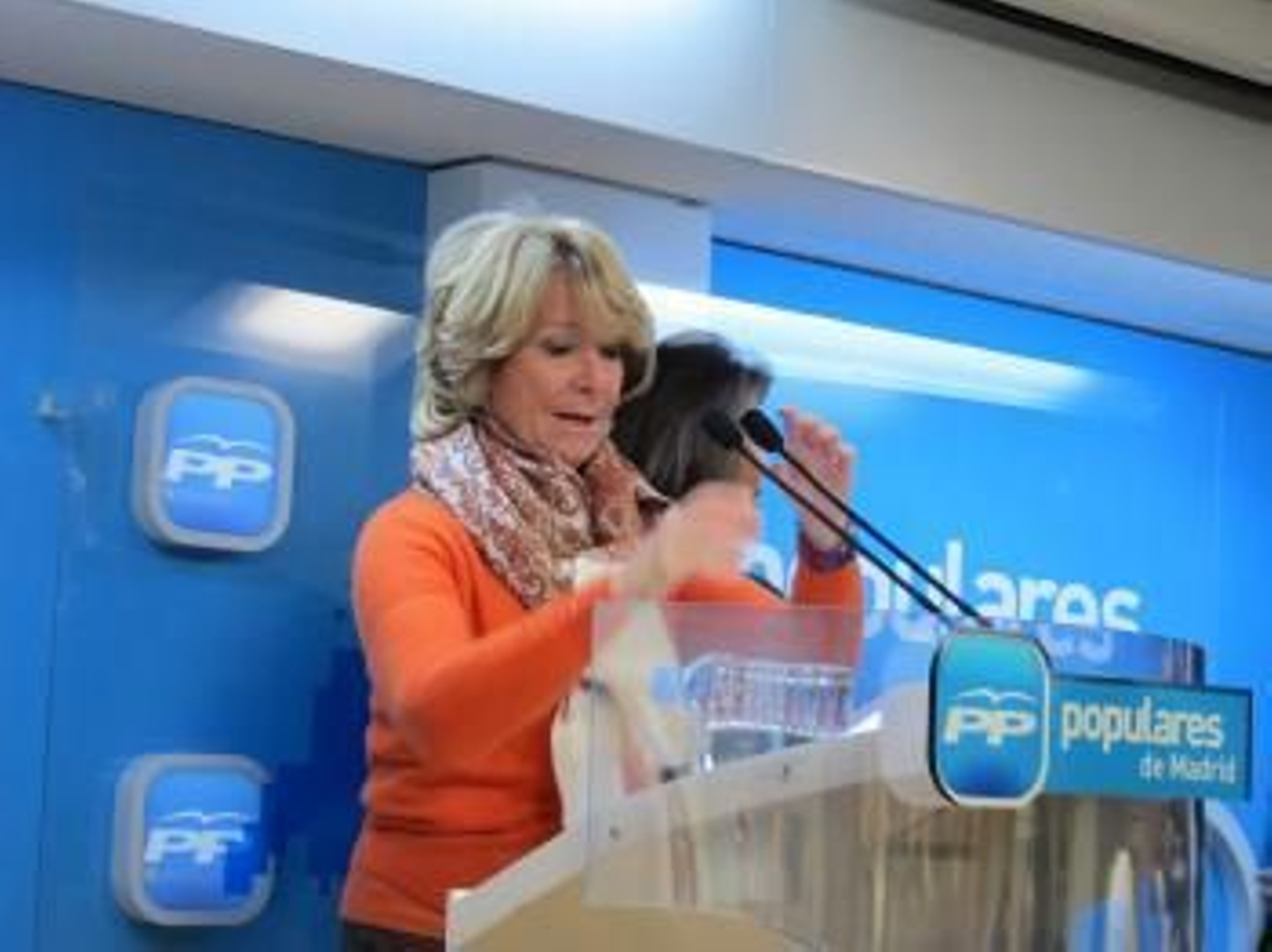Esperanza Aguirre.