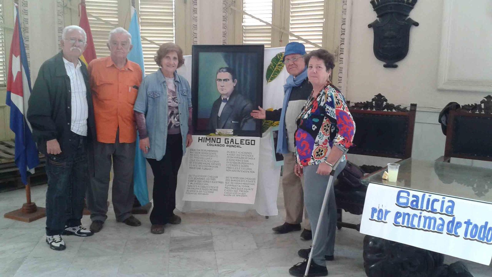 Cuba Celebrando un aniversario mas del Himno Gallego web