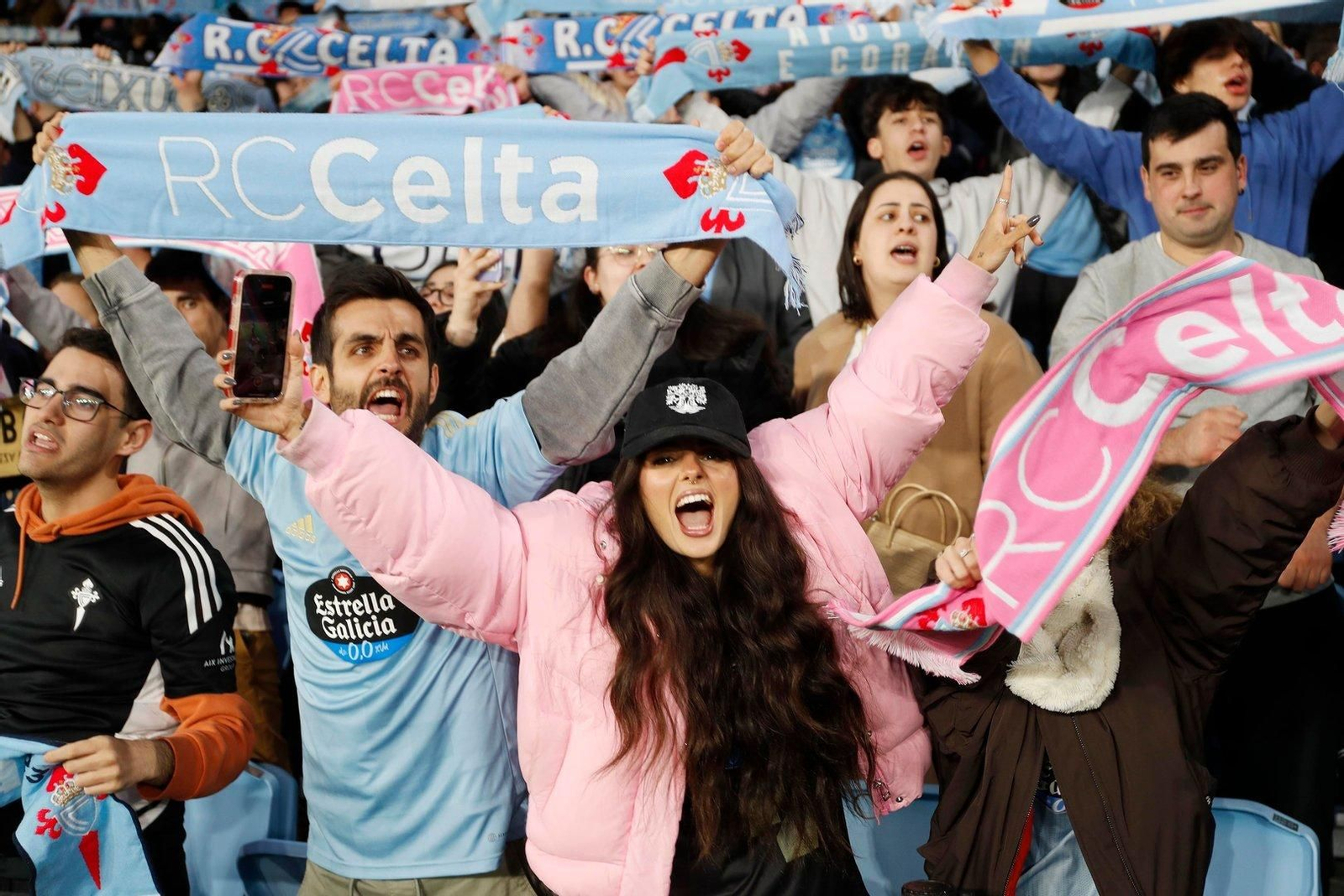 La afición del Celta.