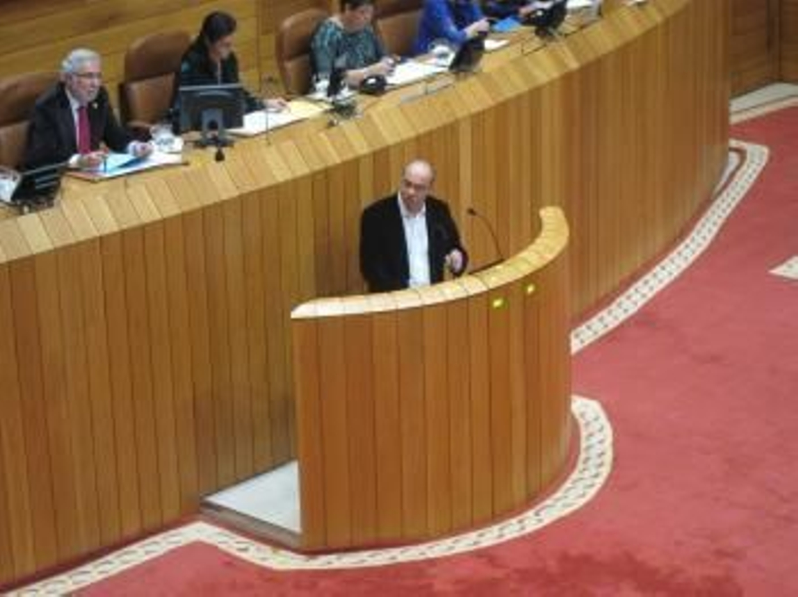 El portavoz parlamentario del BNG, Francisco Jorquera