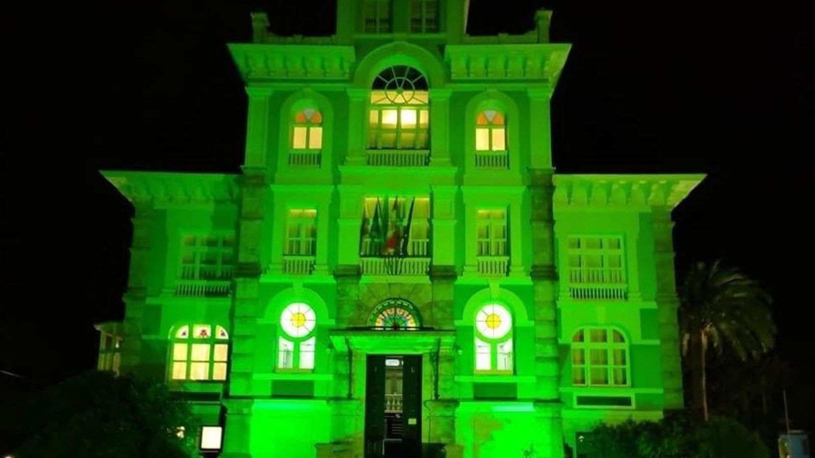 El Archivo de Indianos de Colombres-Museo de la Emigración se tiñe de verde