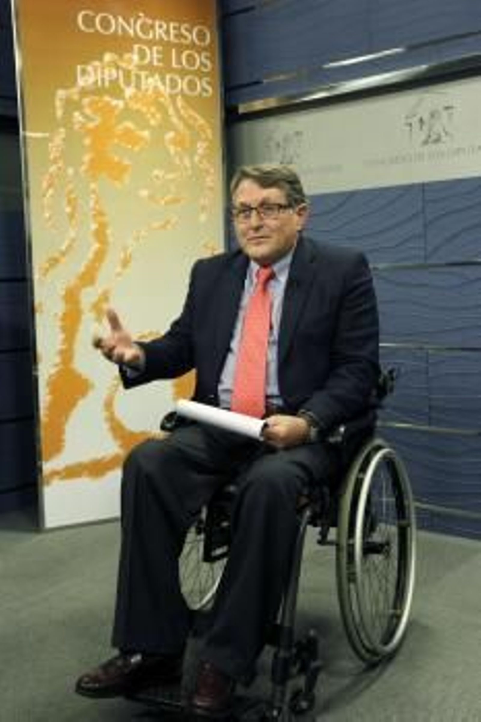 Francisco Bañó, durante la entrevista. (Foto: Chema Moya)