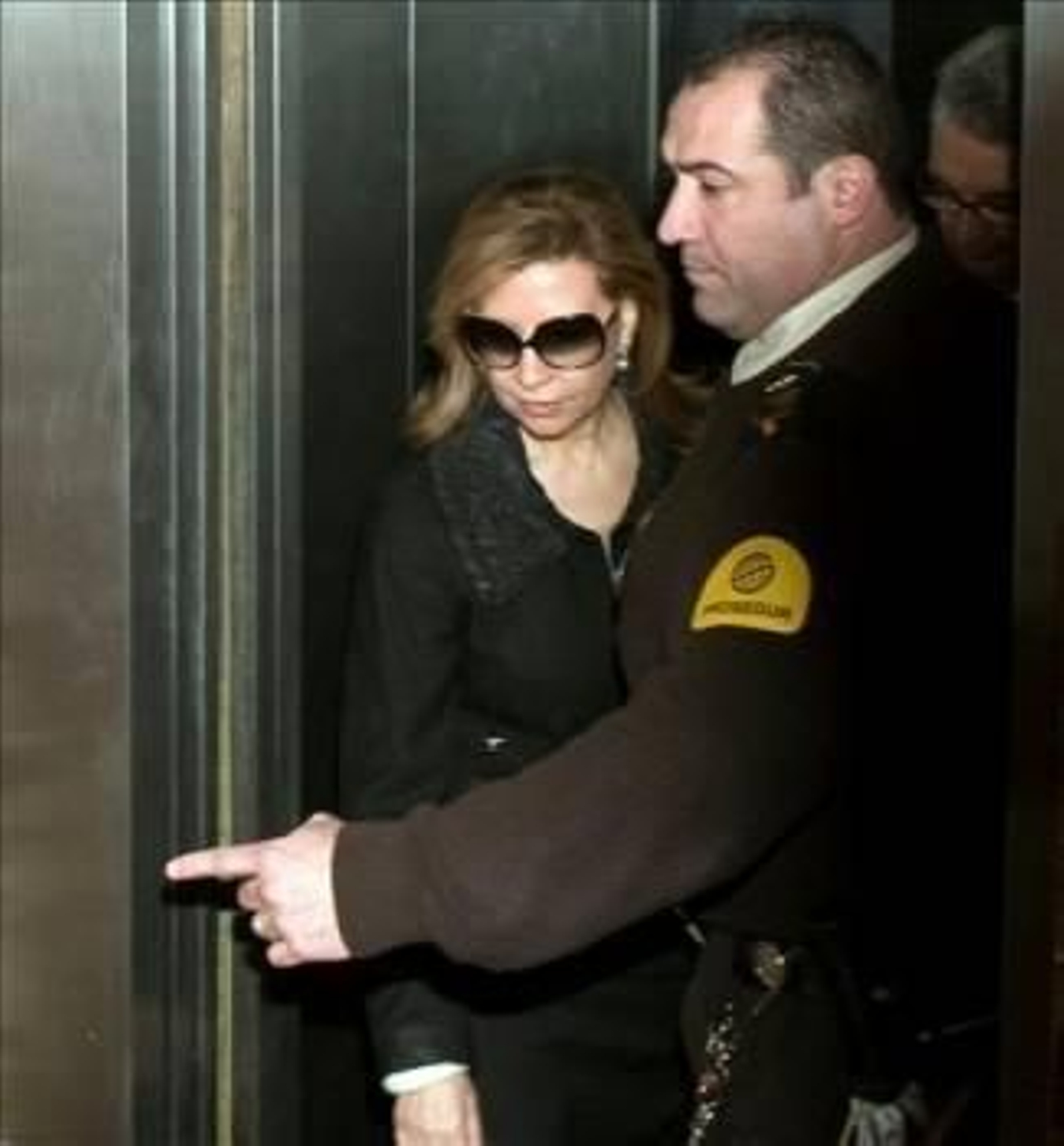 La ex presidenta del Parlament balear y de Unió Mallorquina (UM), María Antonia Munar, a su llegada al Juzgado. (Foto: MONTSERRAT T. DÍEZ)