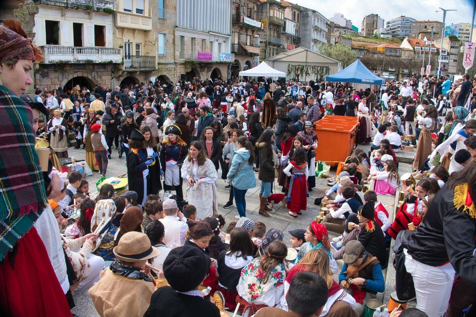 Celebración de la Reconquistiña en Vigo.