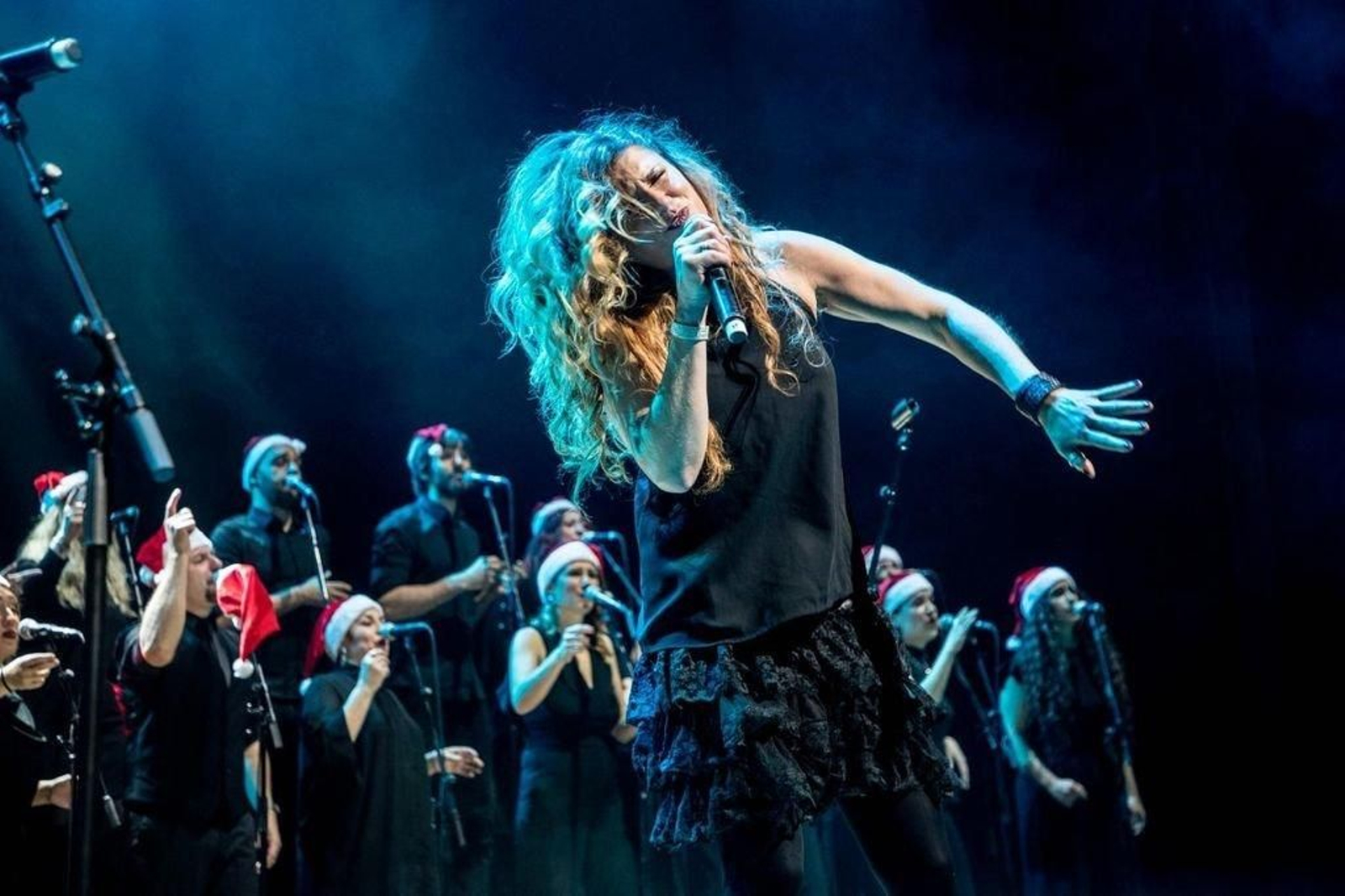 Rebeca Rods, en una actuación.