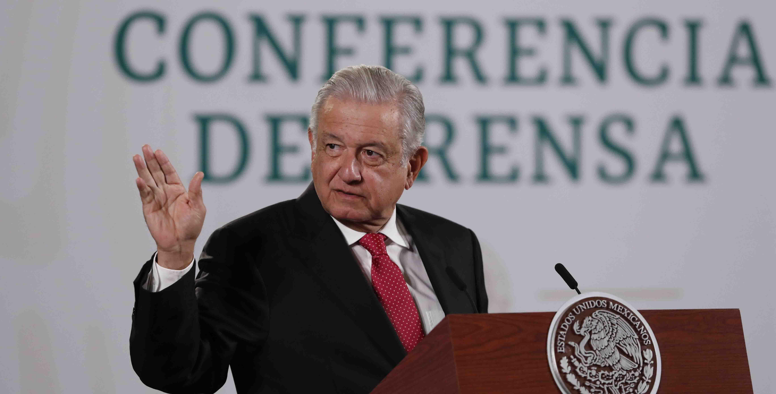 El presidente de México, Andrés MAnuel López Obrador. EFE/Mario Guzmán