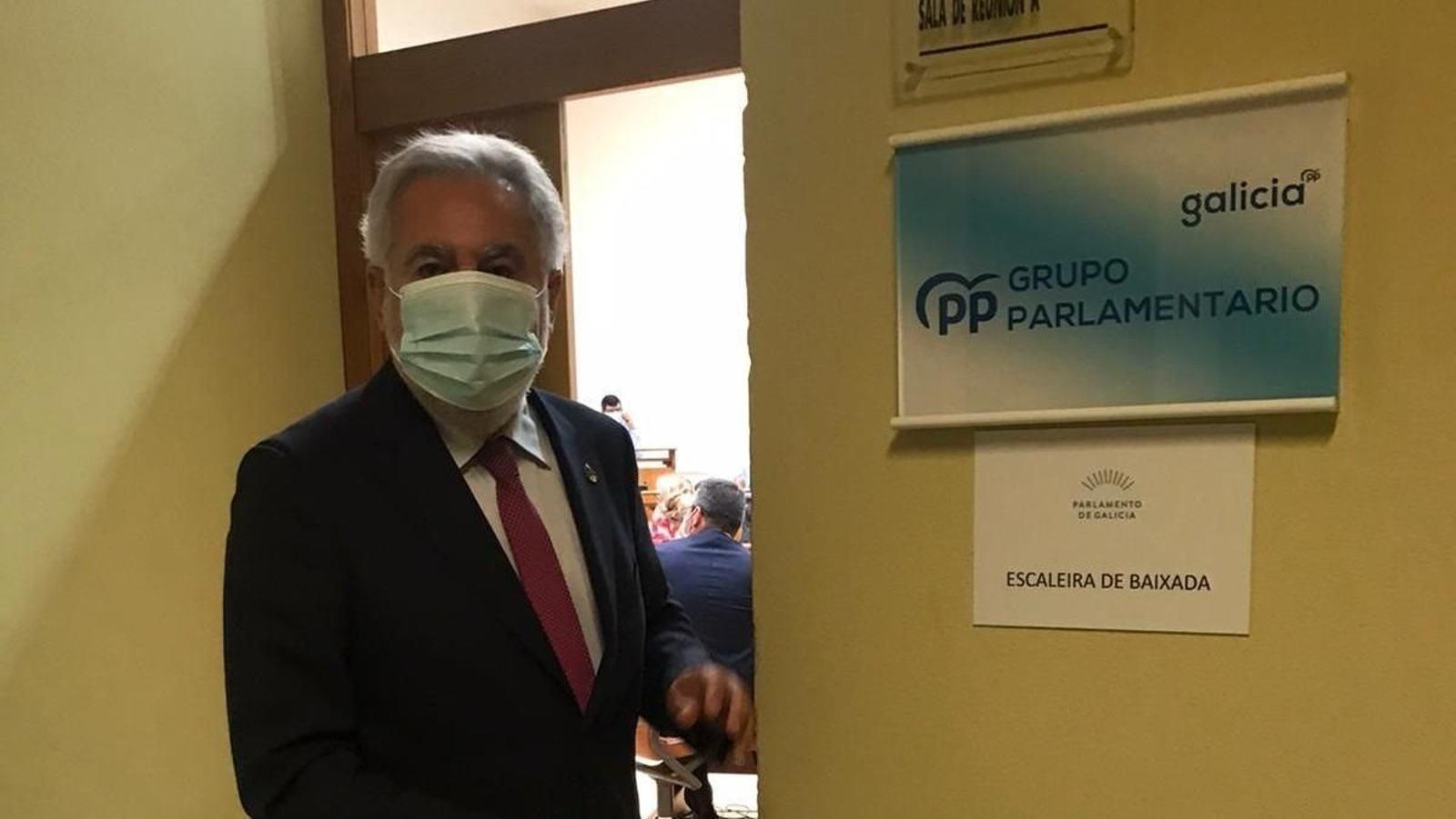 El veterano Miguel Santalices repetirá al frente del Parlamento, acompañado de Diego Calvo y Corina Porro