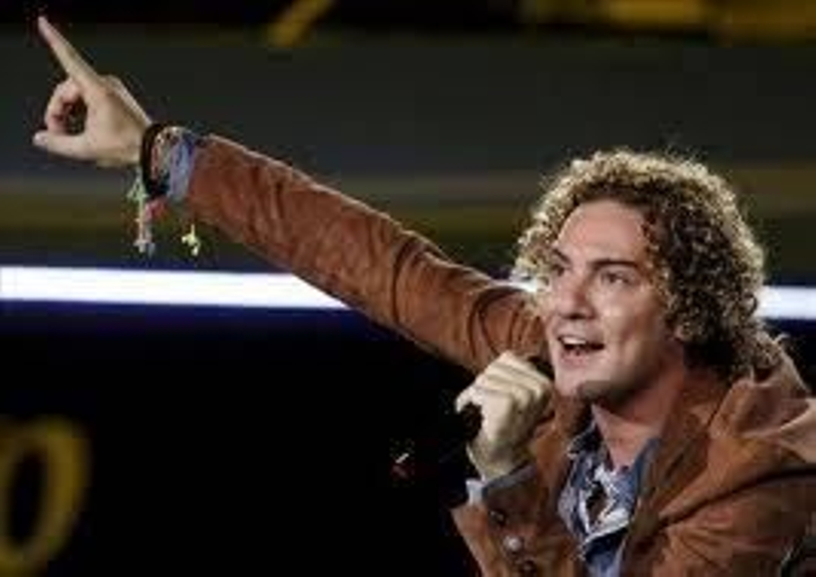 Bisbal durante una actuación.