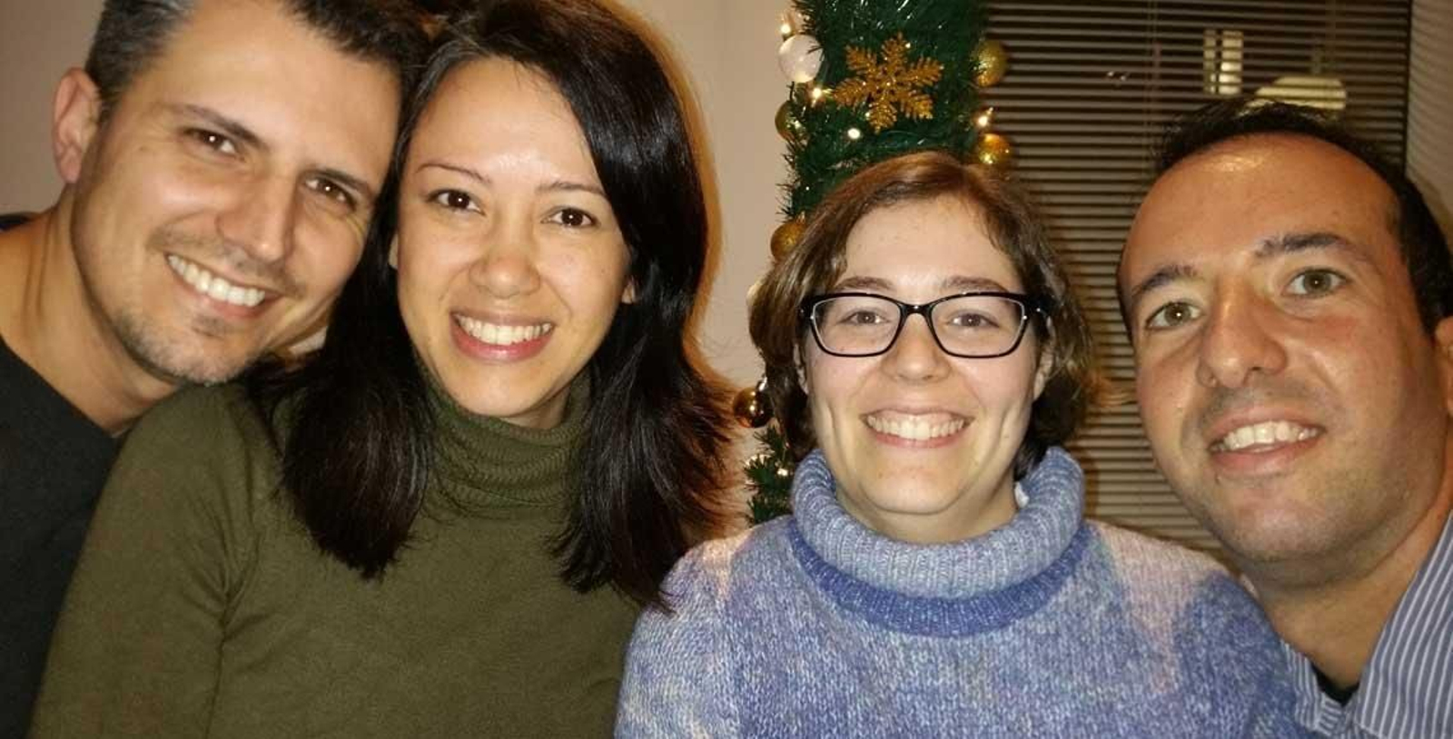 De izquierda a derecha, Ignacio Aragoneses, Maya Velásquez, Alicia Serralta y Jorge Fleitas, creadores de Roscón Dublín.