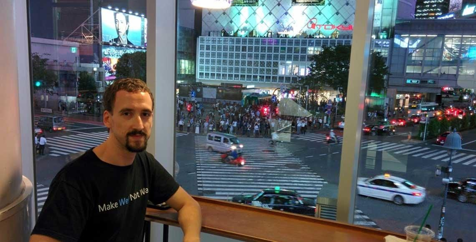 Fascinado por la cultura nipona, Antonio Olmo finalmente ha cumplido su sueño de vivir en Japón.