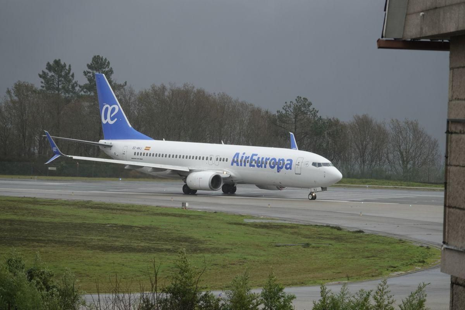Un avión de la compañía Air Europa.