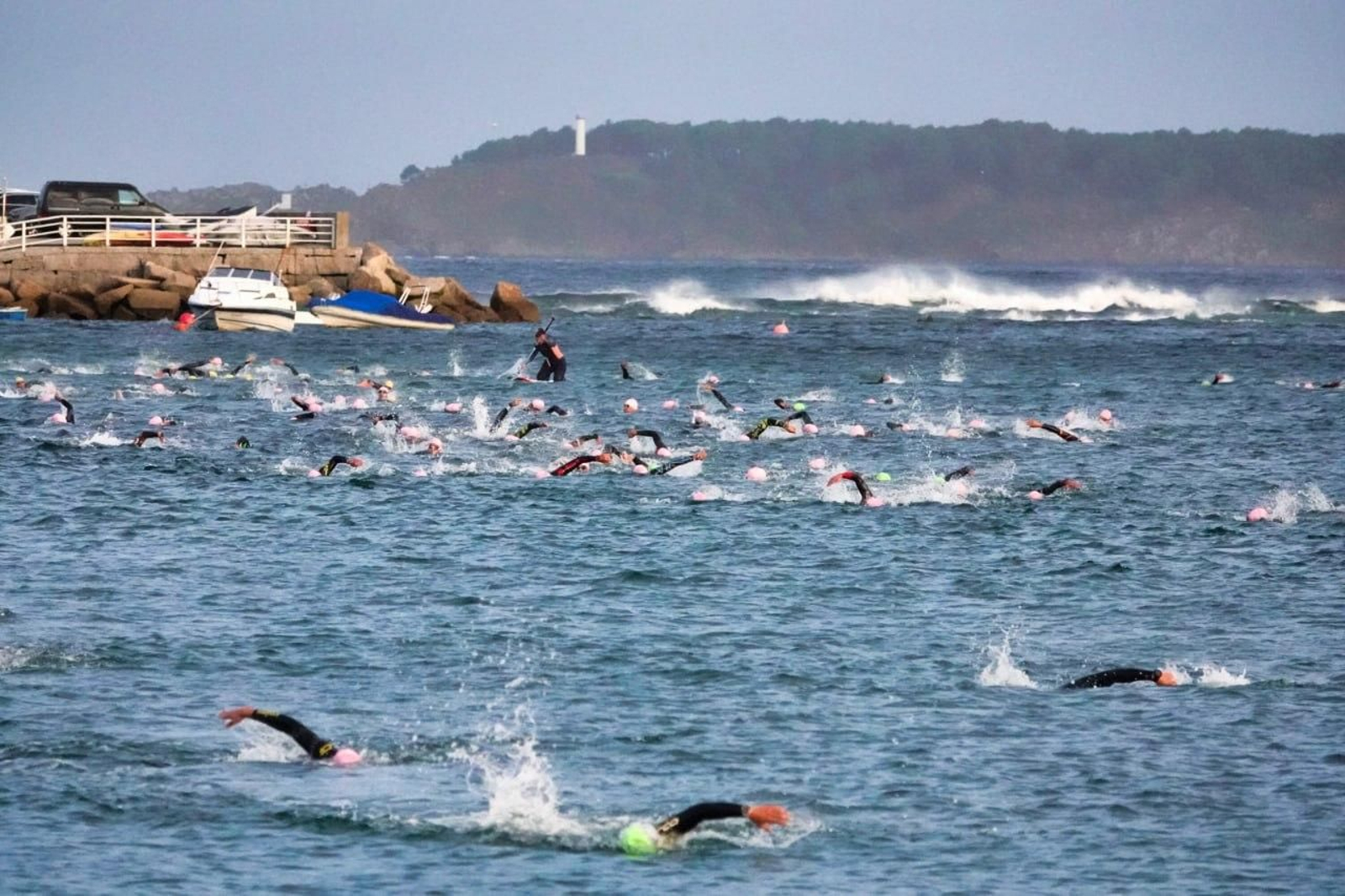 Triatlón Desafío Islas Cíes. // Vicente Alonso
