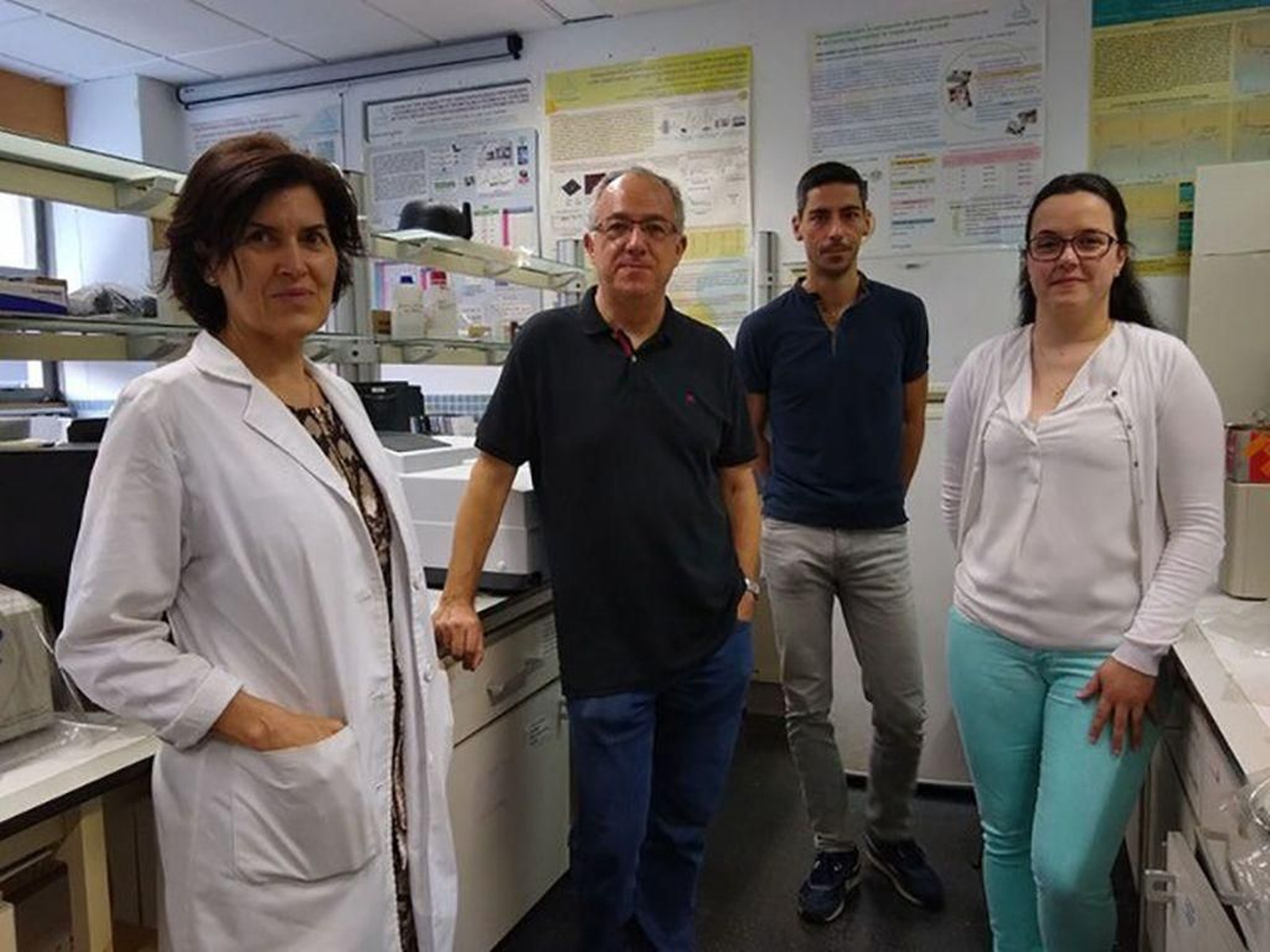 Parte del grupo de investigación QA2 de la UVigo, en una imagen de archivo.