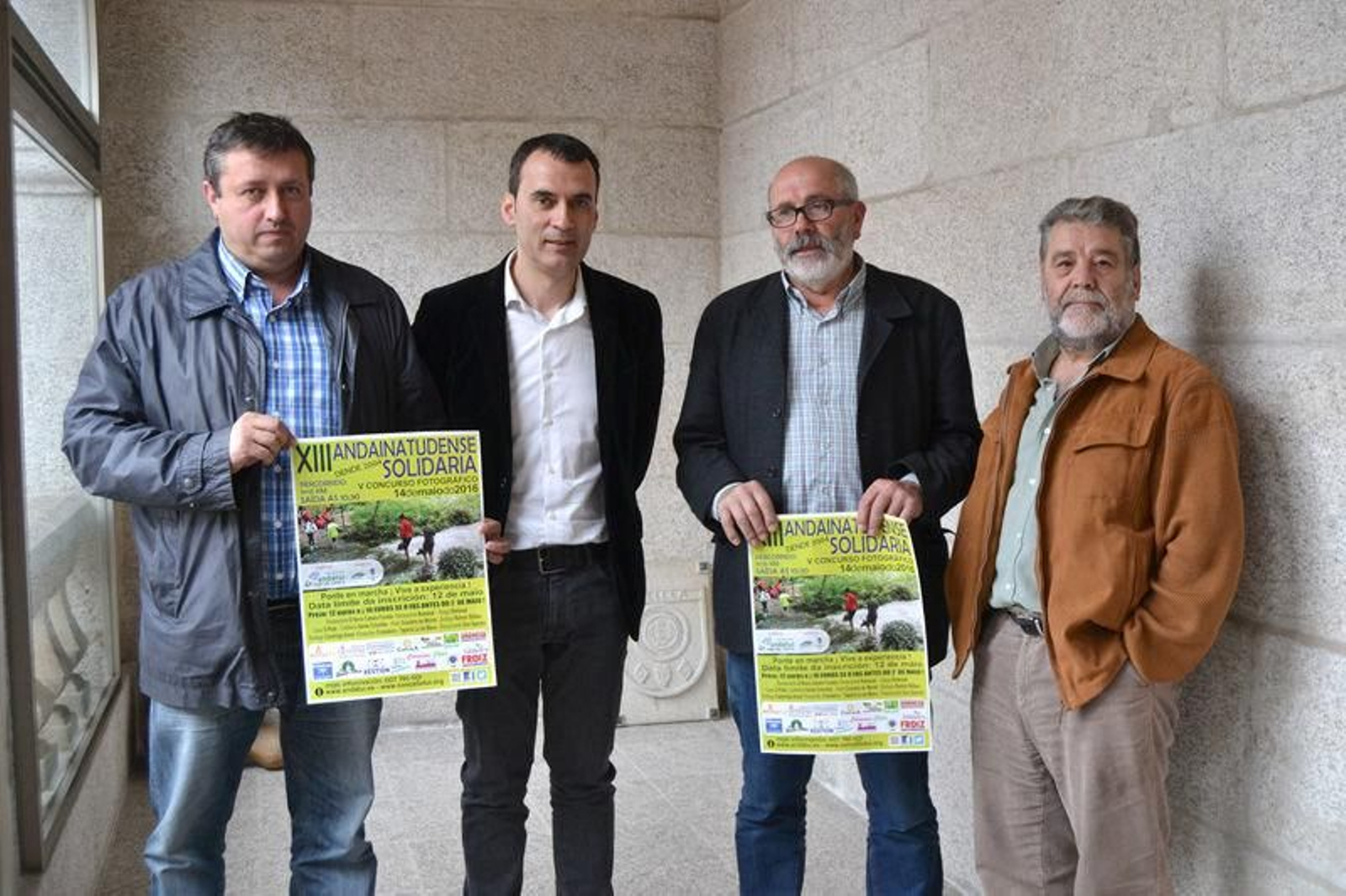 El alcalde estuvo en la presentación de la actividad.