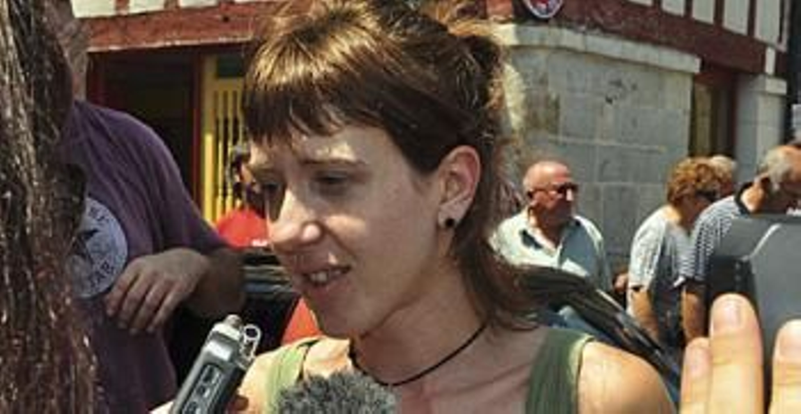 La exdirigente francesa de Batasuna Aurore Martin