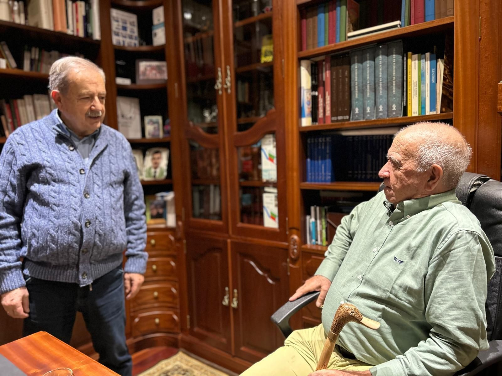 En la imagen, José García Cabarcos, conocido en Cuba Pepe el gallego, en As Pontes, como Pepe del de Cuba.