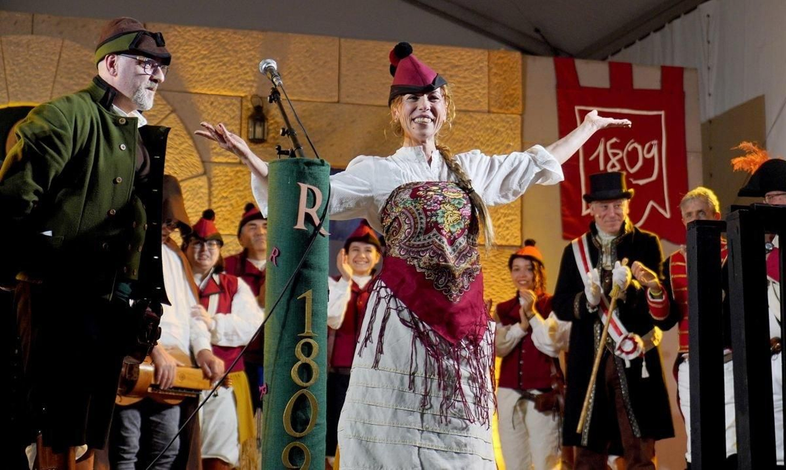 María Torres fue nombrada Miliciana de Honra.