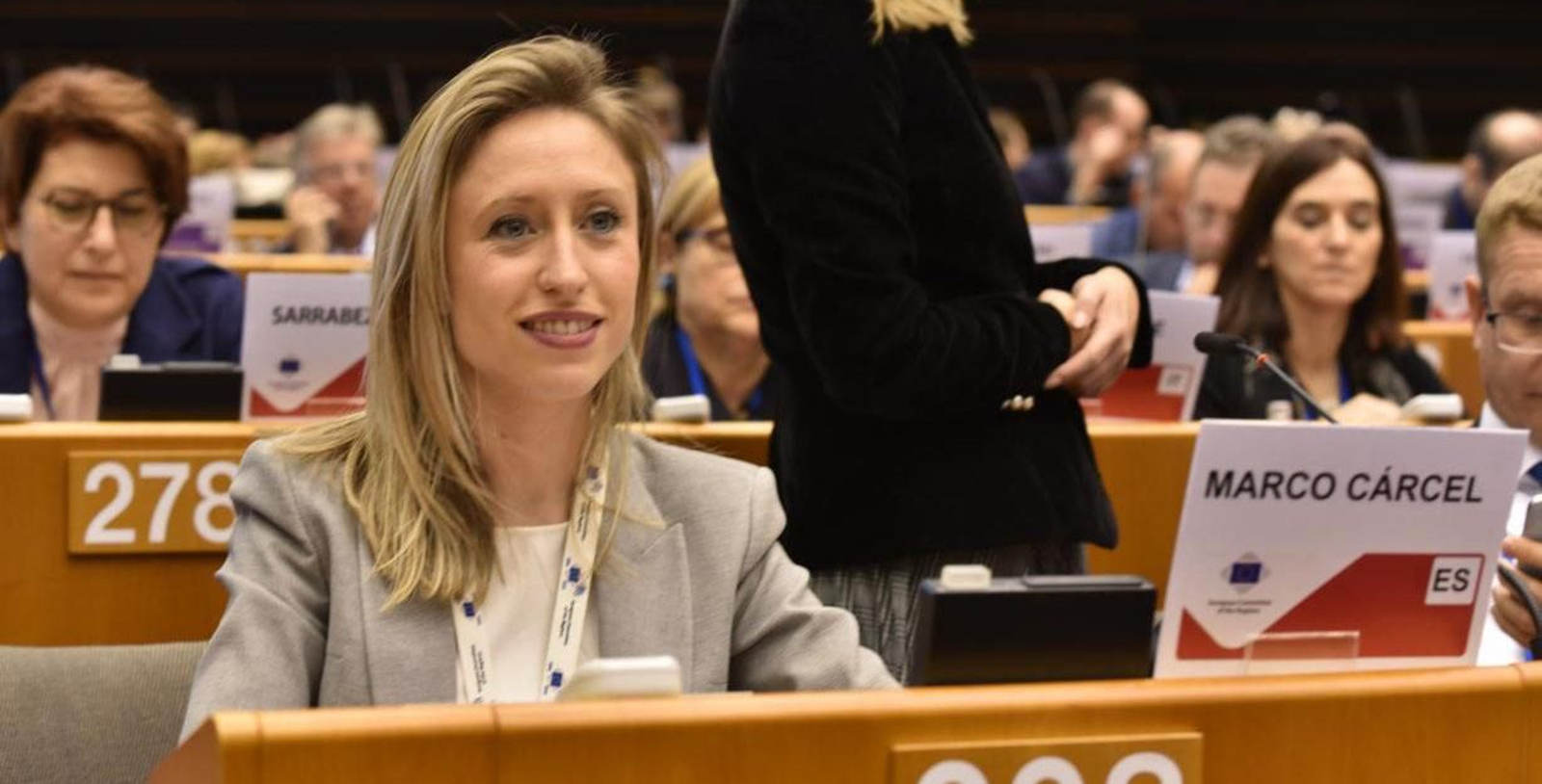 Virginia Marco, la directora general de Asuntos Europeos de Castilla La Mancha