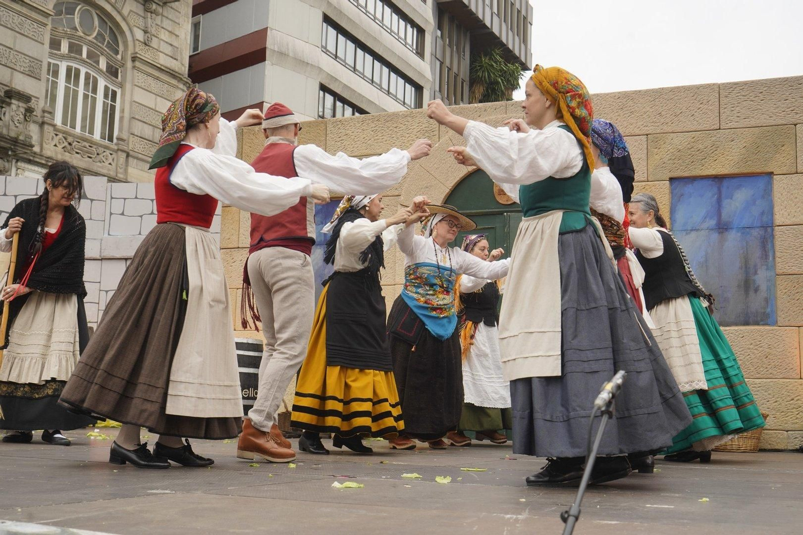 Representación de la Reconquista de Vigo 2024.