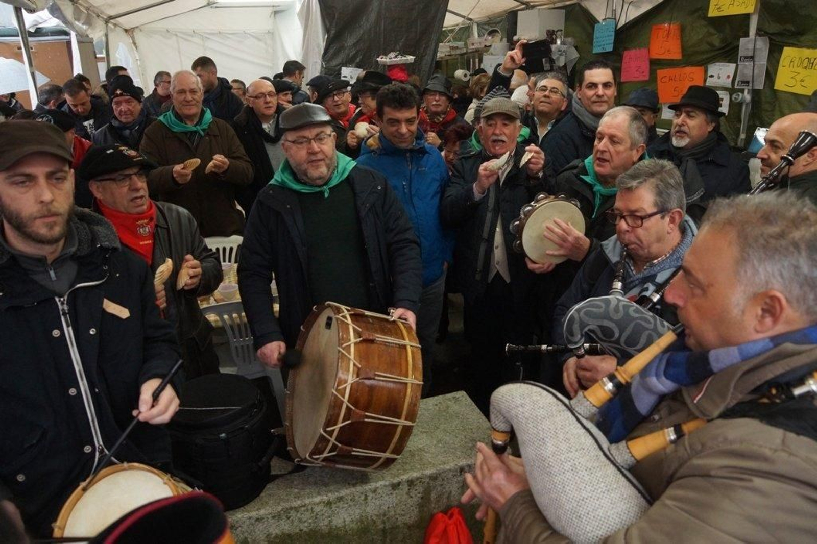 San Blas, la gran romería del invierno en Vigo  Foto Vicente 03