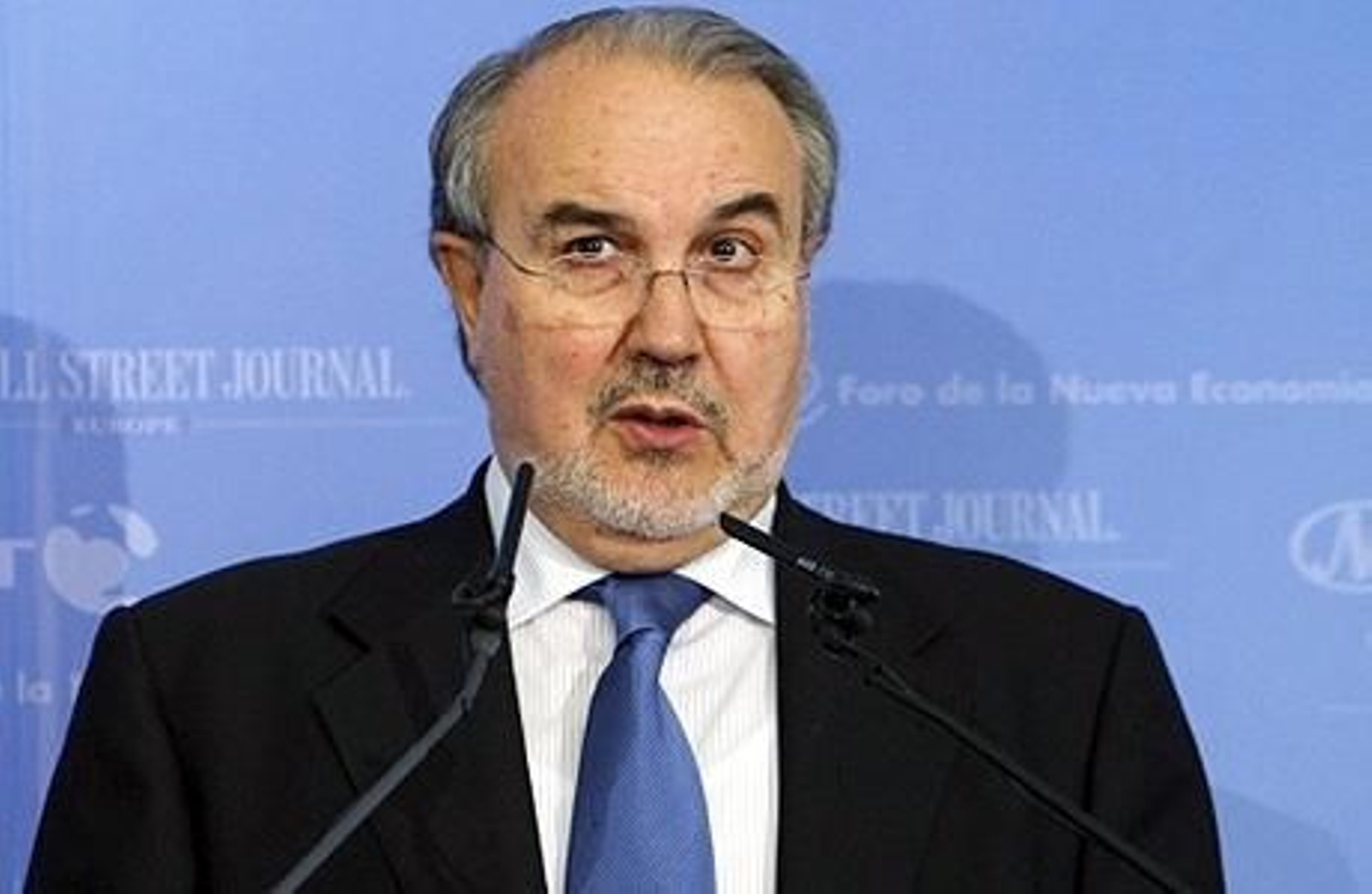 Pedro Solbes, ministro de Economía.