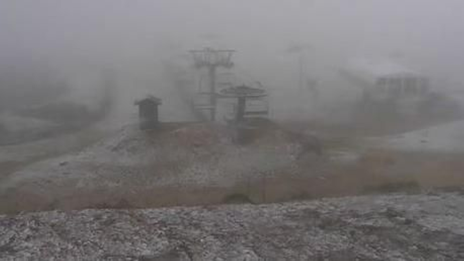 Estación de esquí de Manzaneda, captada por las cámaras de la CRTVG. // X