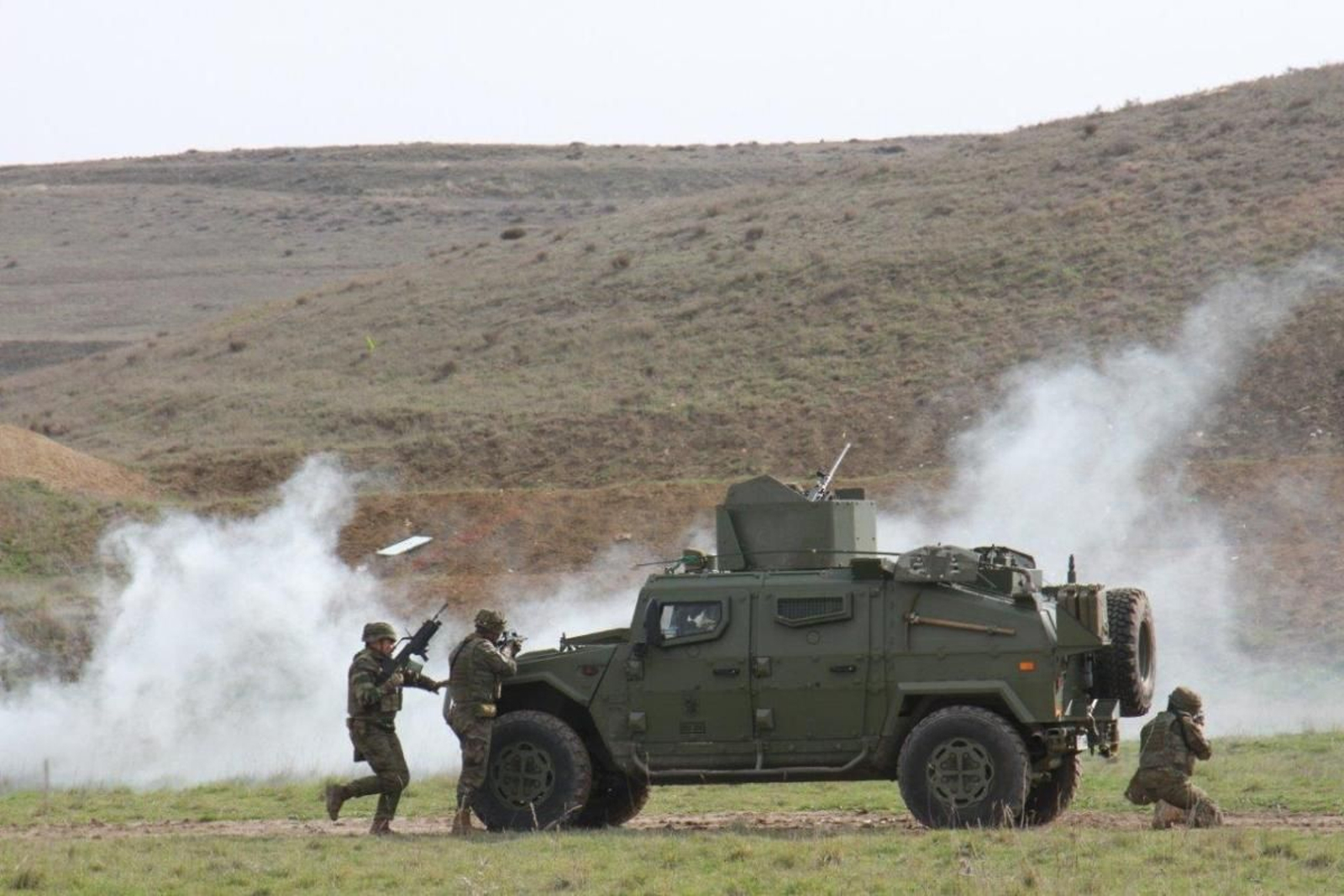 Imagen de archivo de soldados.