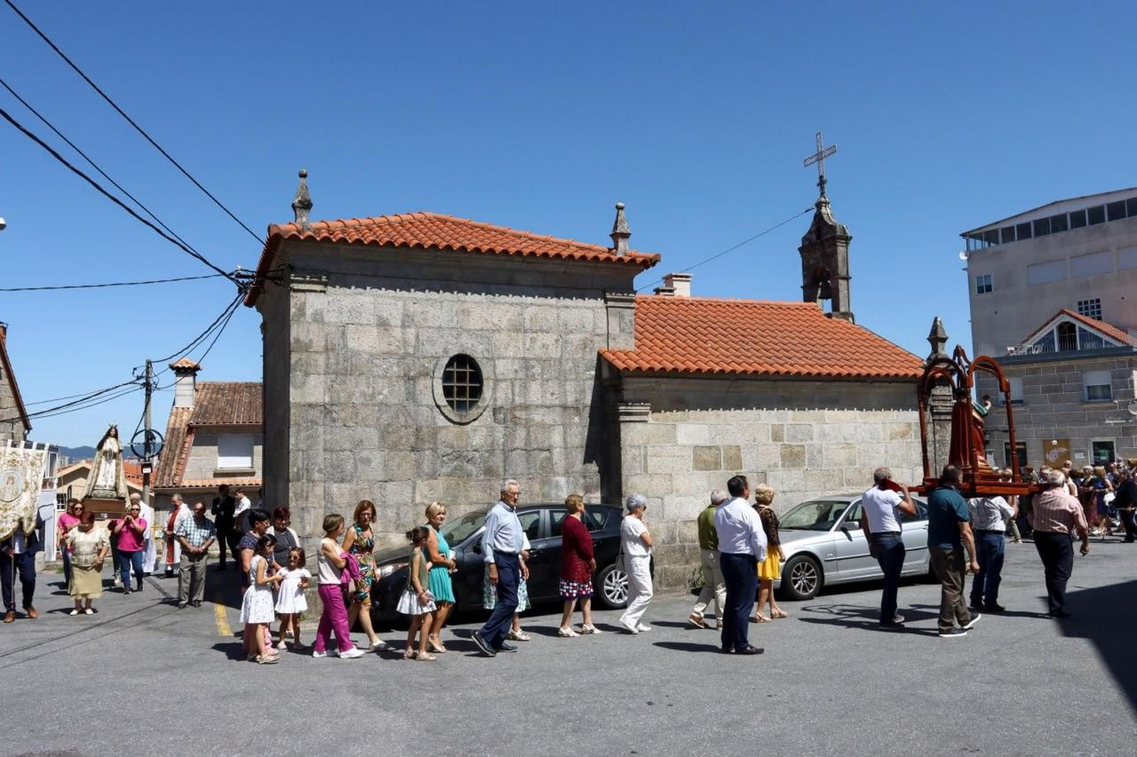 Procesión en Matamá. // Jorge Santomé