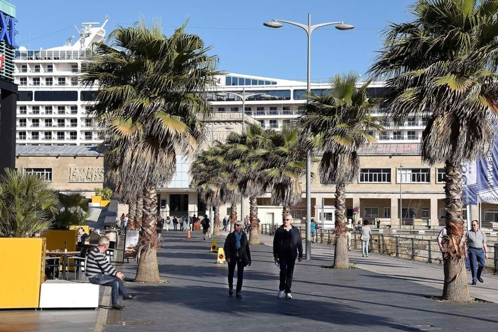 El "MSC Música", que atracó ayer en Vigo procedente de Lisboa.