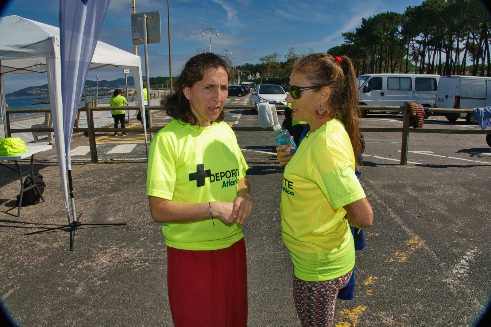 Sesión de taichí de +Deporte Atlántico en Samil.