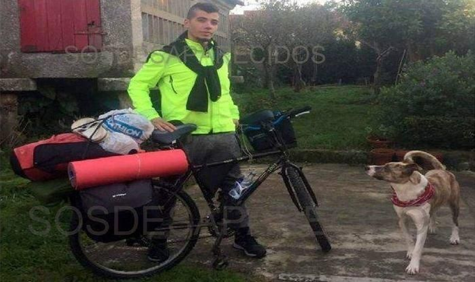 La foto que se tomó al salir.