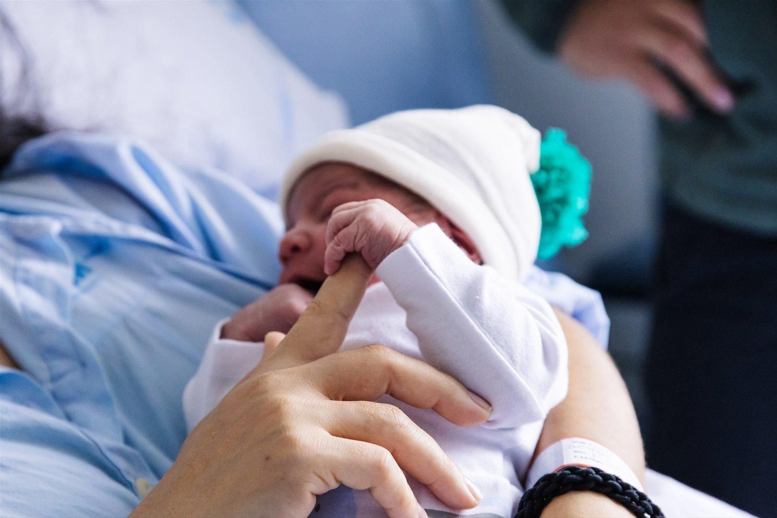 Imagen de archivo de un recién nacido. // EP