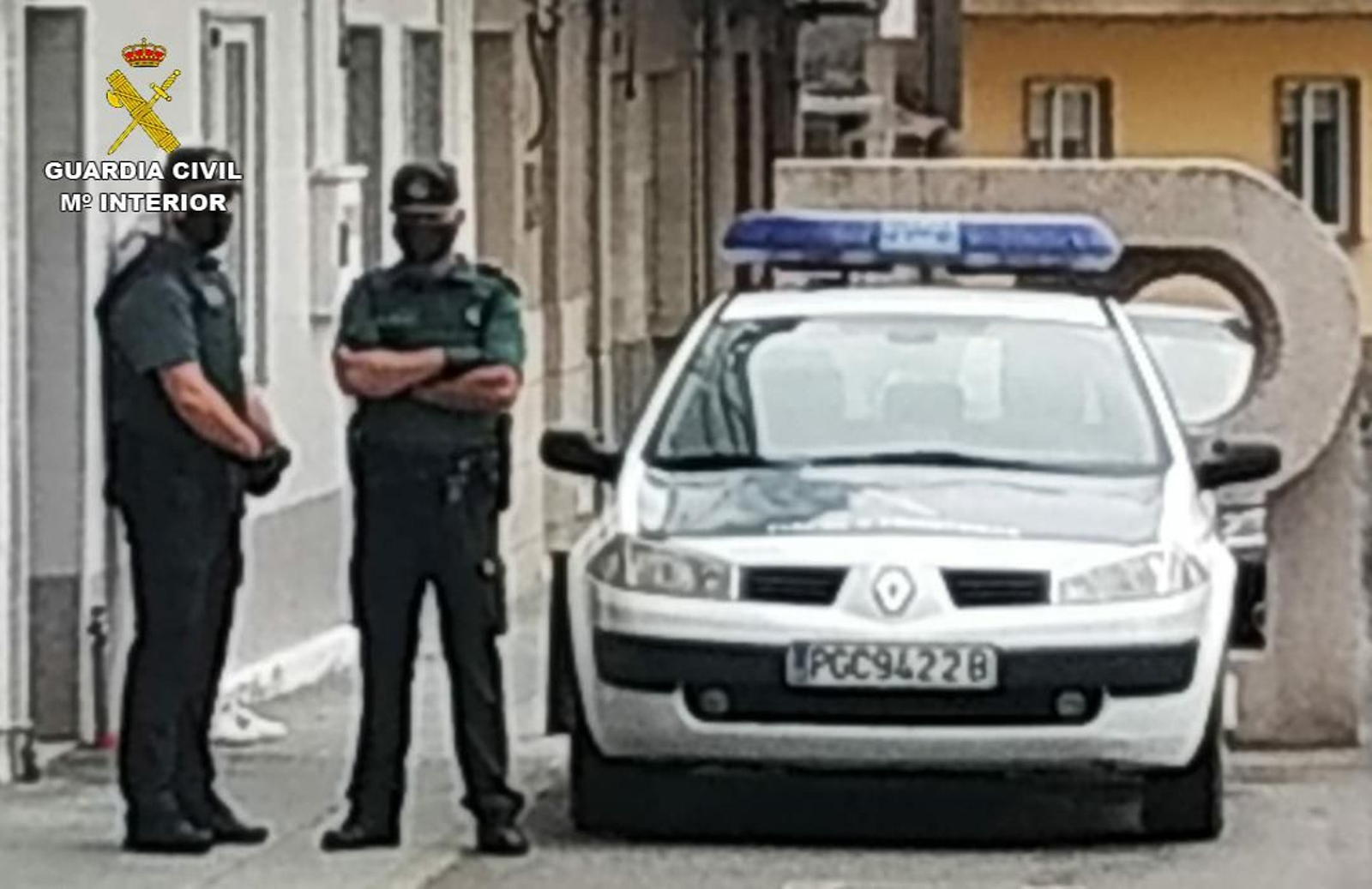 La Guardia Civil desarticula un punto de venta de drogas en una vivienda en O Grove