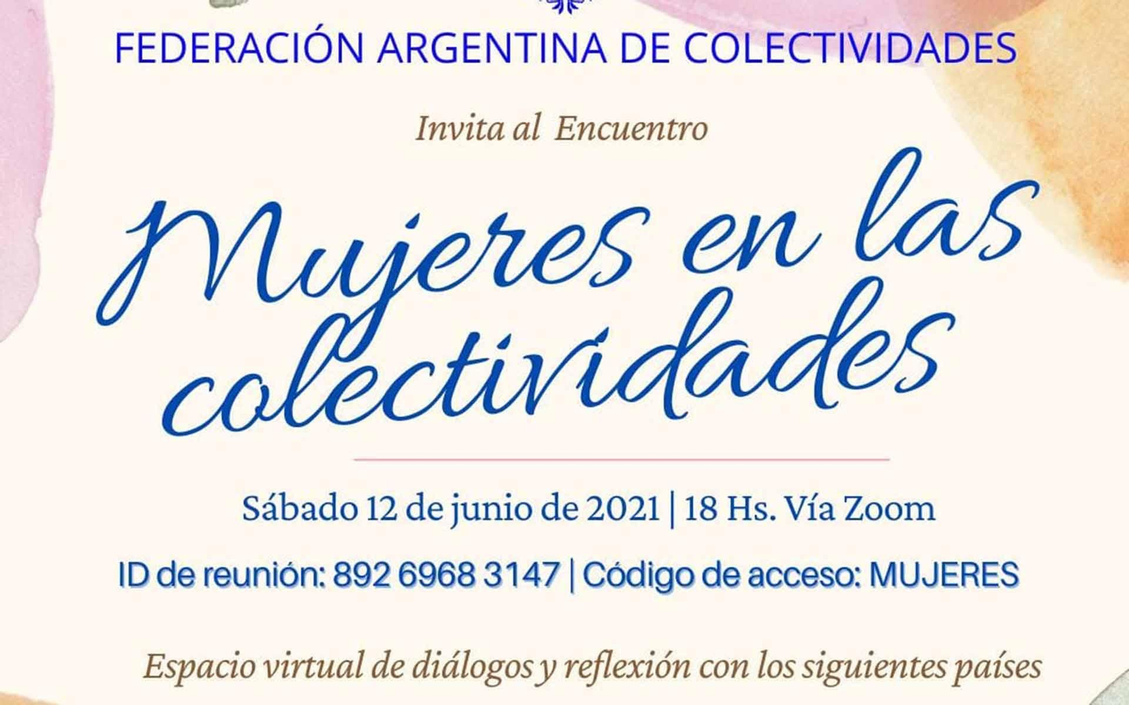 Mujeres en las Colectividades FAC web