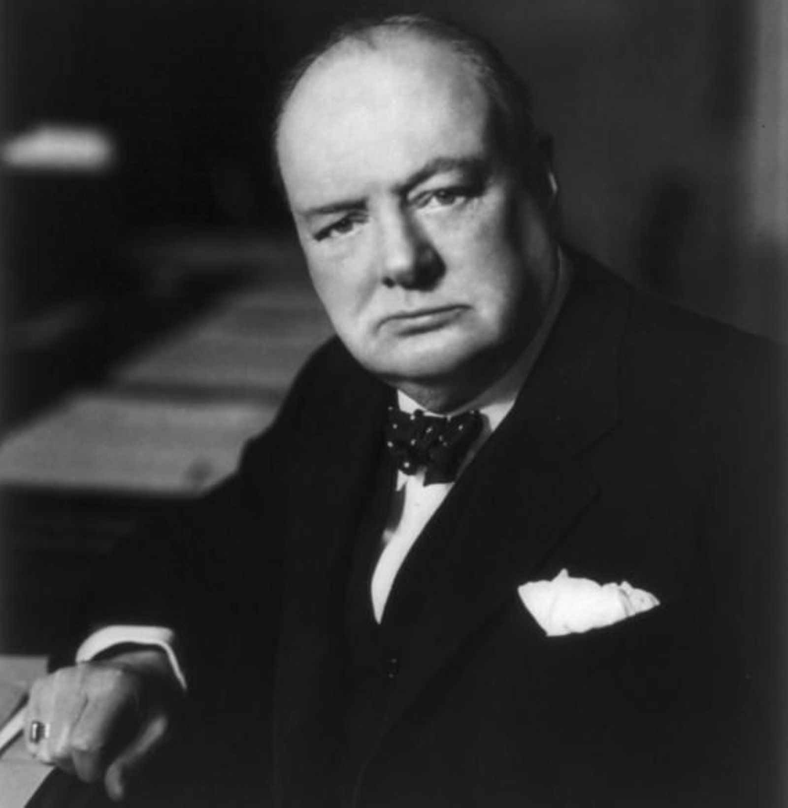 Winston Churchill.