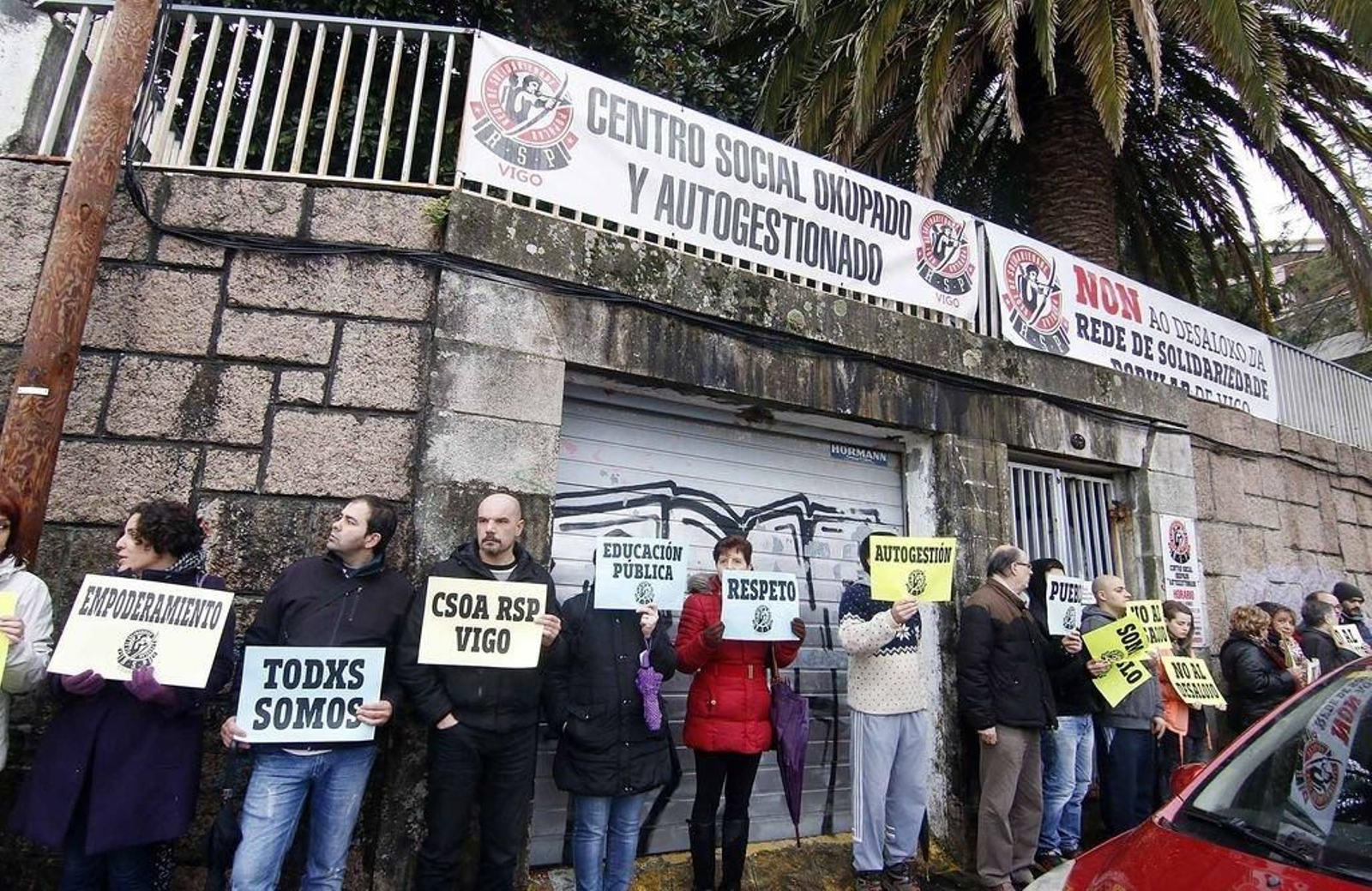 La ocupación de una vivienda en Hispanidad para un centro social fue objeto de juicio en 2017.
