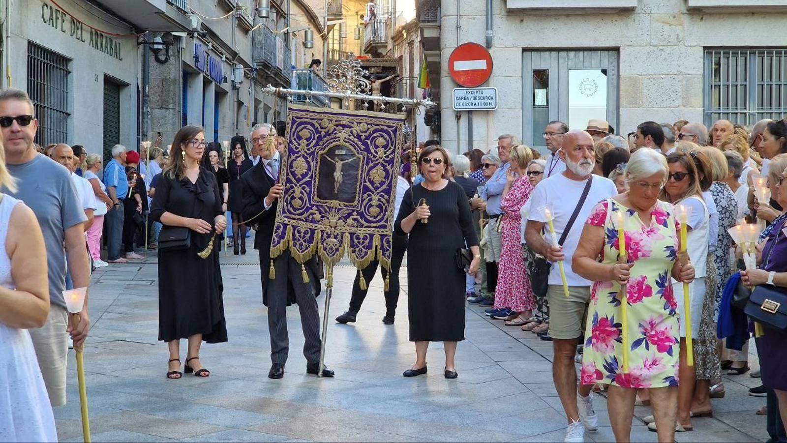Procesión del Cristo de la Victoria en Vigo. // J.V. Landín
