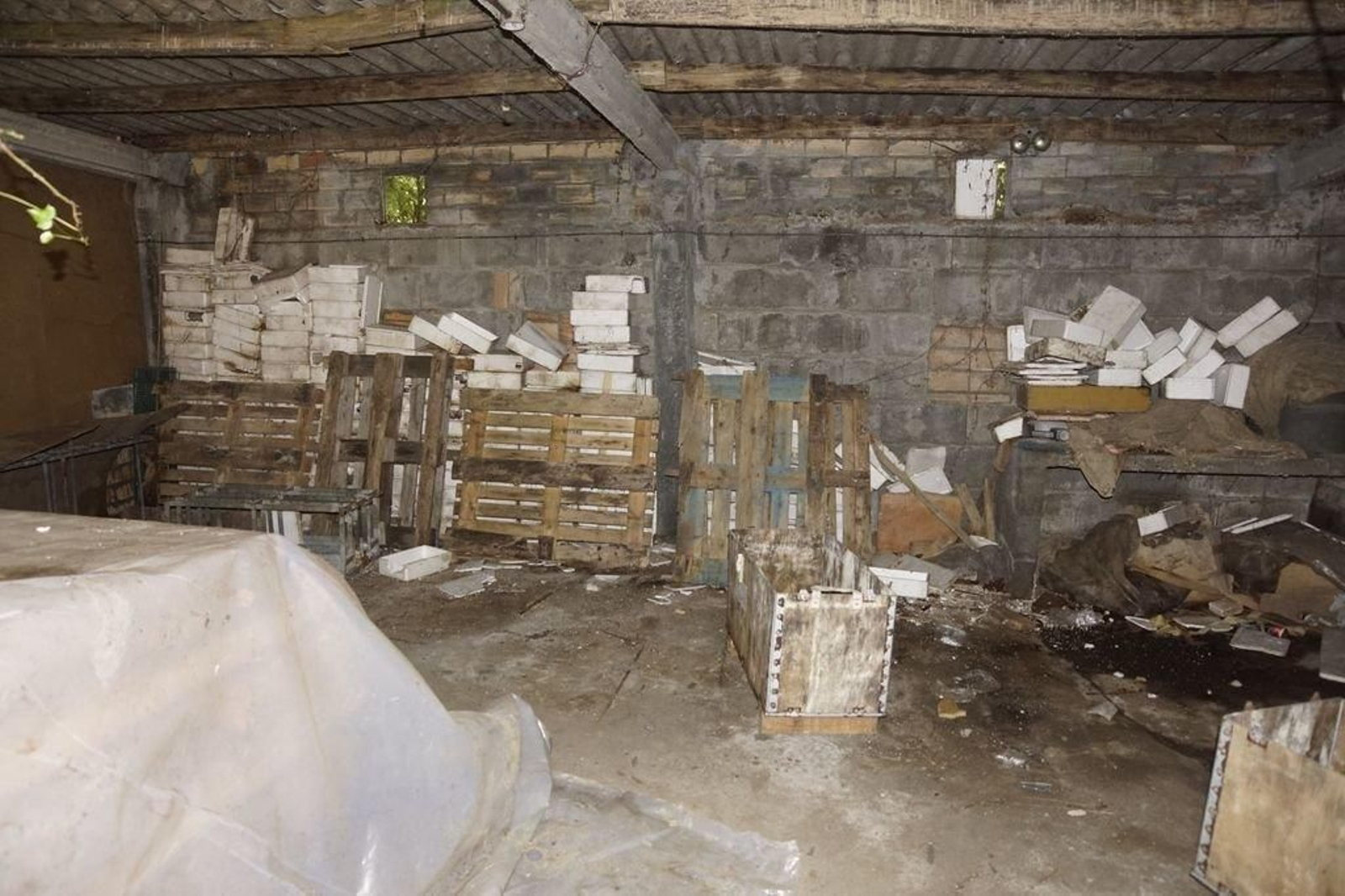 El detenido tenía dos depósitos de material explosivo en las inmediaciones de la pirotécnica.