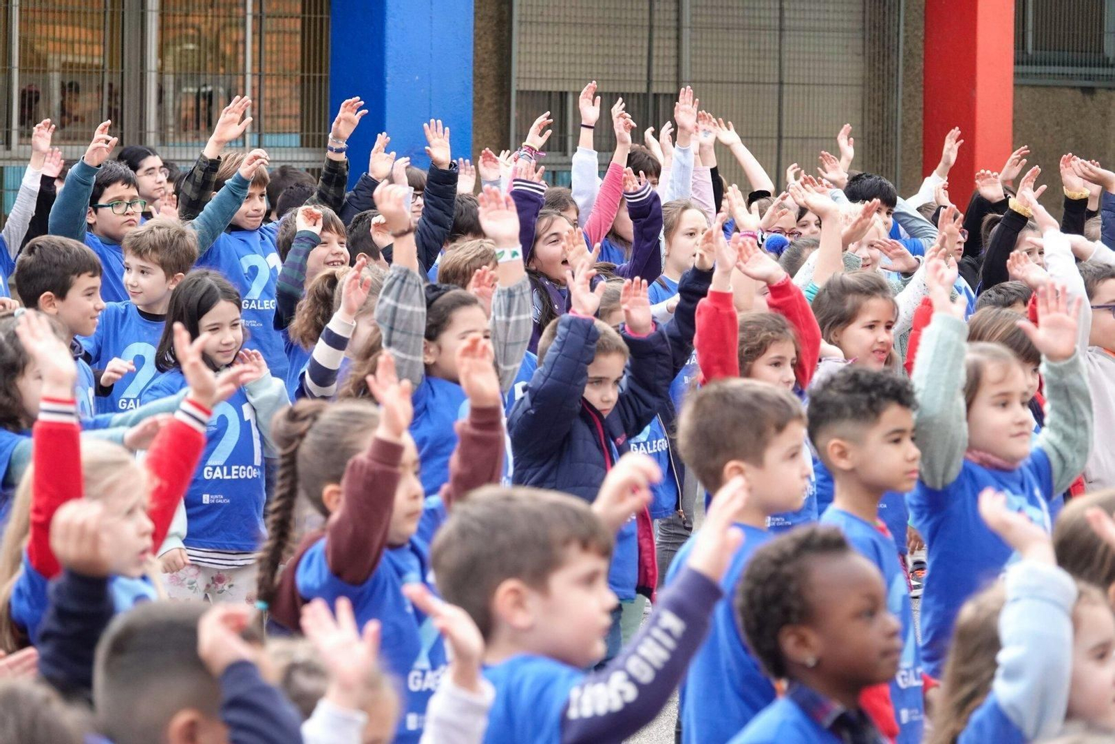 Actos por el Día de la Paz en el CEIP Pintor Laxeiro.
