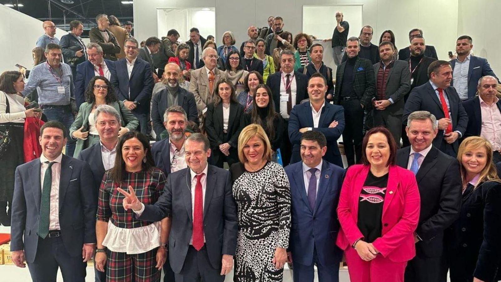 El stand de Turespaña, lleno durante el evento, acogió la presentación del turismo de Vigo.