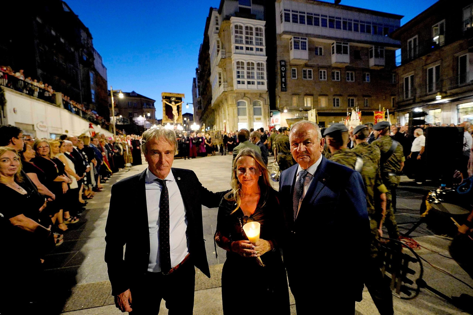 Procesión del Cristo de la Victoria en Vigo. // J.V. Landín