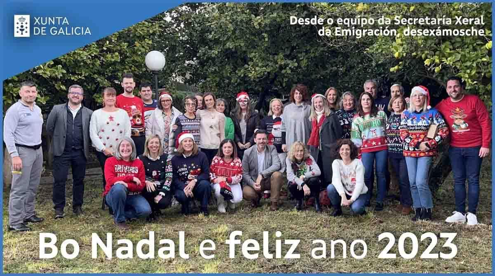 Felicitación de la Navidad 2022 y Año Nuevo 2023