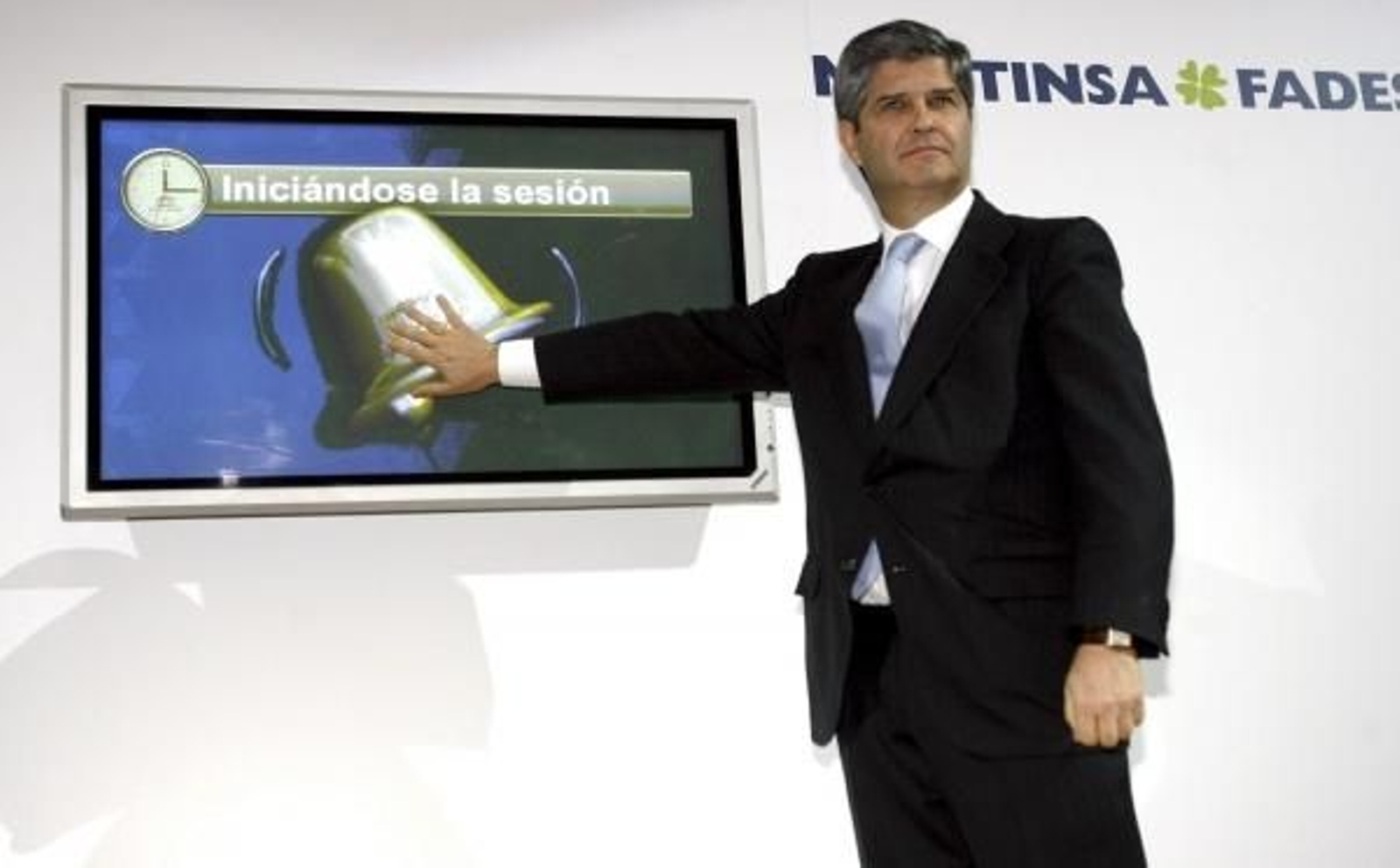 Fernando Martín Álvarez durante la apertura de honor de la reunión. (Foto: Juan Carlos Hidalgo)