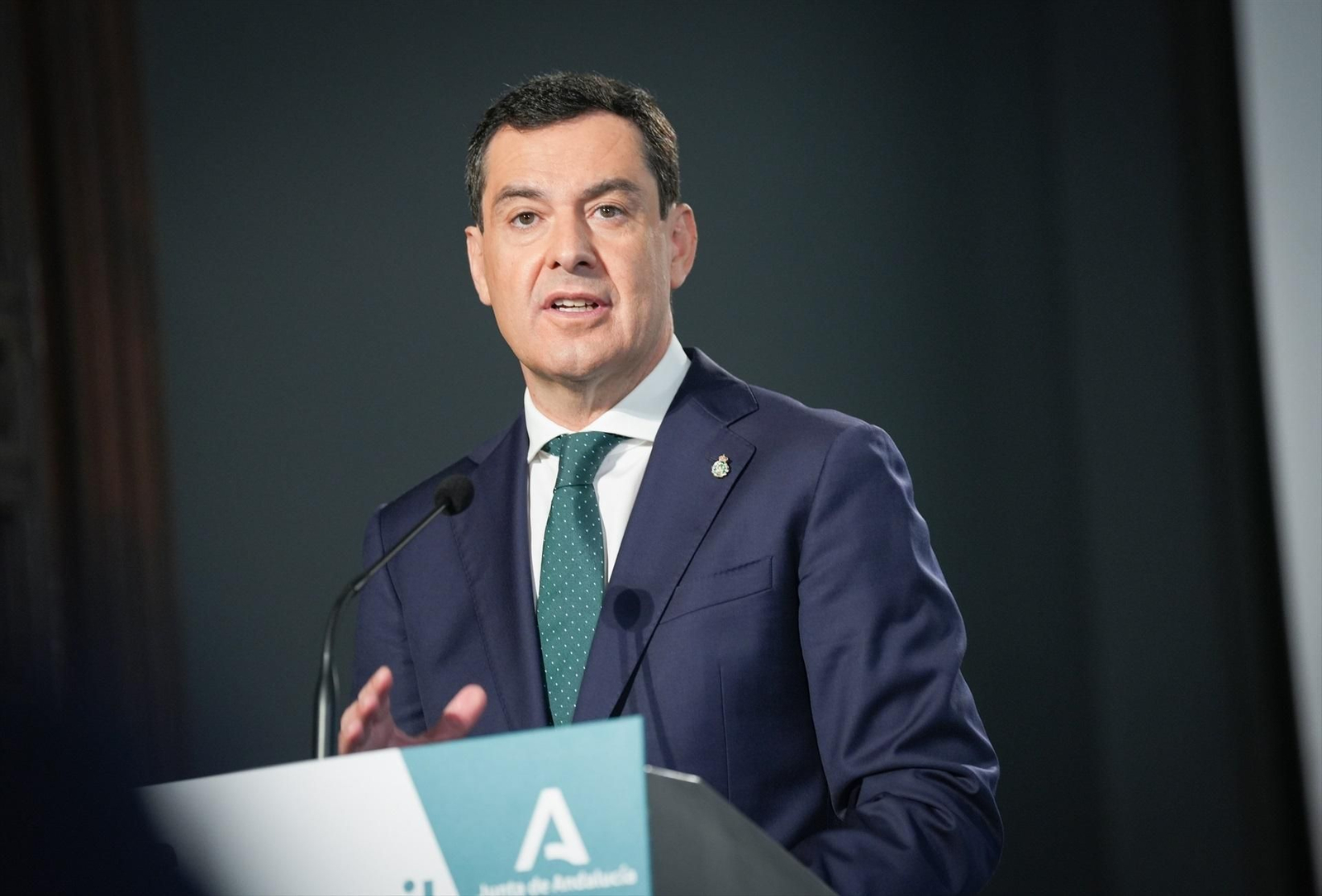 Juanma Moreno en una imagen de archivo.