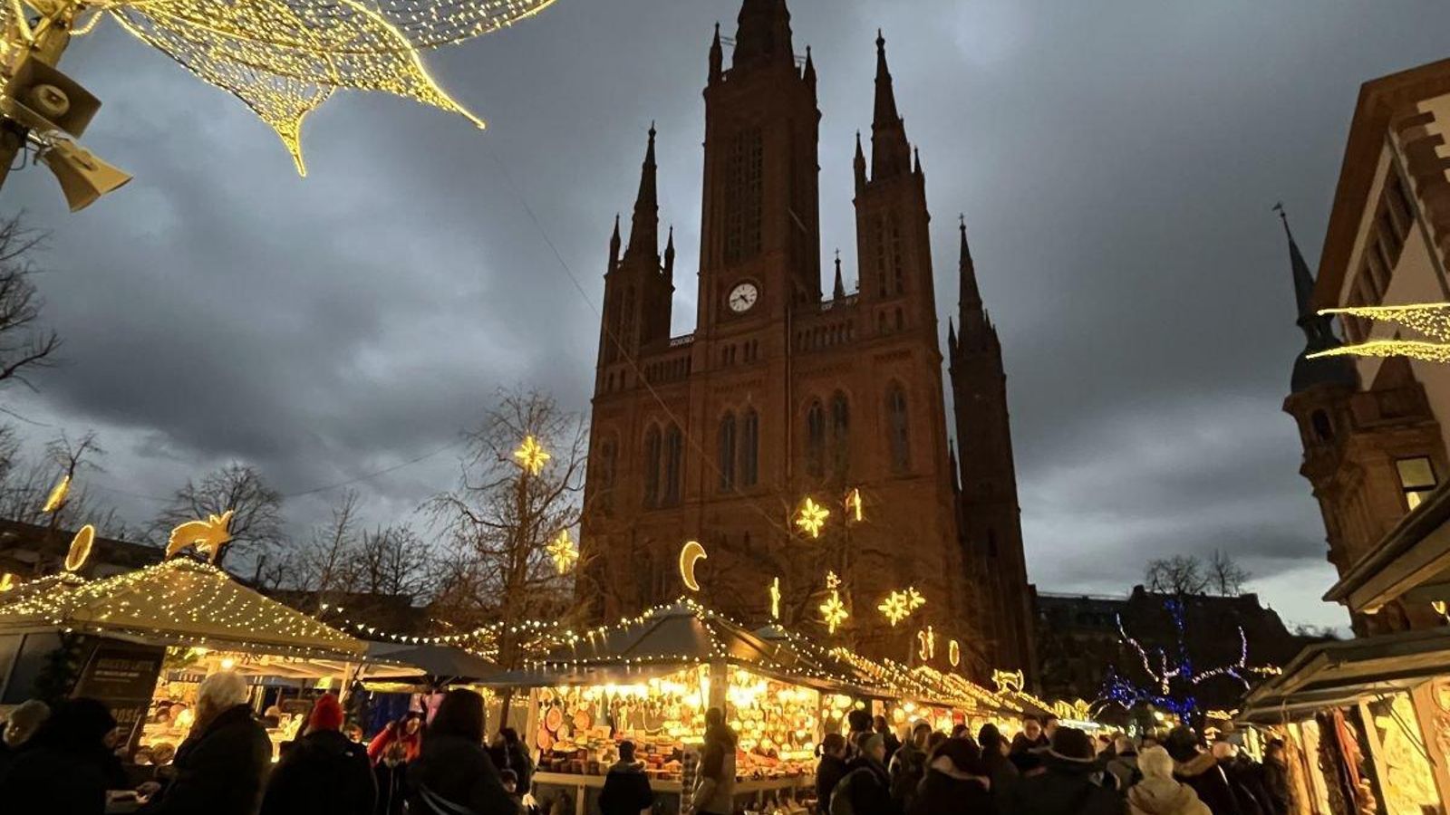 Wiesbaden es uno de los destinos navideños en Alemania.